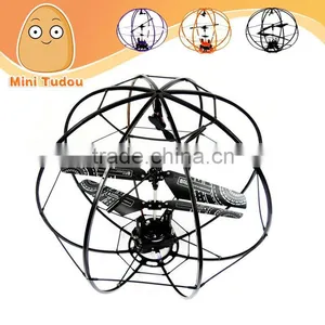 China Manufacture 3 Channel RC Flying Ball With Gyroscope, Infrared Transmitter, Flying Football, RC Soccer UFO Quality Choice thumbnail-1