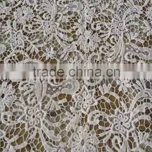 2016 Wholesale Garment Accessory Embroidery Cotton Lace Fabric for Cloth thumbnail-5