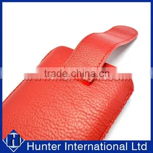 Genuine Leather Pull Up Pouch For Samsung Note2 thumbnail-5