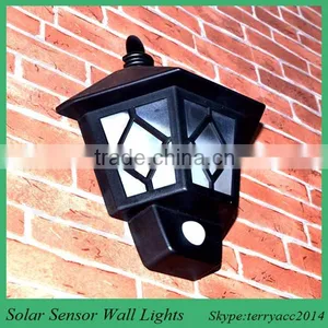 Solar Wall Light 2 LEDs Waterproof Wireless Decorative for Outdoor Garden Fence Wall Step thumbnail-1
