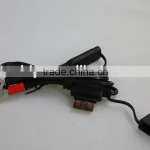 2 Pin Connector With Fused Lead Crimping 8.5mm Eyes Terminal Wire Harness With SAE thumbnail-1
