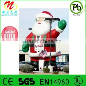 Christmas Inflatable Shapes, Airblown Santa Claus Inflatables for Festive Sales Event thumbnail-1