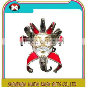 Factory Supply Christmas Carnival Venice Funny Masquerade Mask Charming Full Face Glitter Party Mask thumbnail-1