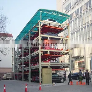 Automatic Stack Parking System/ 3 to 6 Levels Robotic Parking Garage thumbnail-5