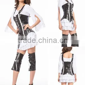Walson Hot Cosplay Costumes Adults Deluxe Pirate Costume 4pcs Set Halloween Costumes Bulk thumbnail-2