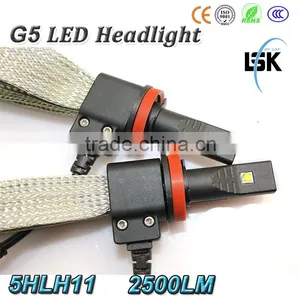 Hot Sell !!! g5 Led Headlight 12v Car H11 20w Headlight With White Color 6500k thumbnail-3