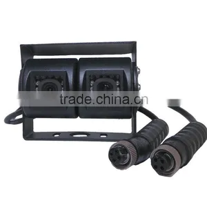 Dual Lens Type DC 12V Night Vision Car Front and Rear Camera thumbnail-1