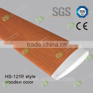 PVC Cover Aluminum Wall Corner Guard With 125mm Width in Wood Color thumbnail-5
