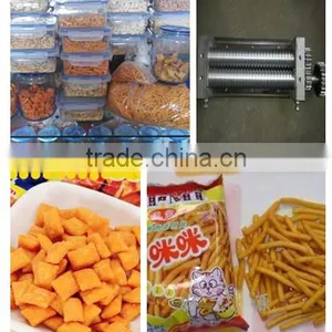 Extrusion Fried Pellet Snacks Processing Line Fried Dough Food Machine thumbnail-5