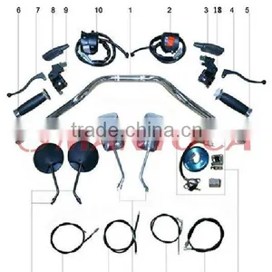 Tricycle Parts: Handle Switch, Mirrors thumbnail-1