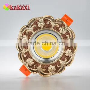 European LED Ceiling Light COB Lamp 3W 5w Resin + Aluminum LED Downlight thumbnail-1