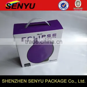 Creative Recylcled Small Empty Paper Box Printing for Sound Speaker thumbnail-3