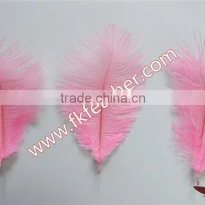 Wholesale Natural Craft Small Pink Ostrich Feather Bulk Fabric For Wedding Supplies Decoration thumbnail-6