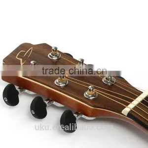 Chinese Wholesale 34" Mahogany Body Acoustic Travel Guitar Western Guitar thumbnail-4