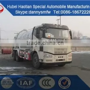 FAW Dongfeng Sewage Sution Truck 3000L Dongfeng Vacuum Suction Truck With Warranty thumbnail-1