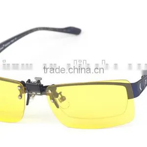 Yellow Polarized Clips on Glasses thumbnail-2