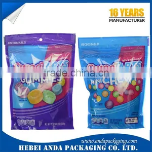 16 Years Wholesale Aluminum Foil Candy Bar Packaging Zipper Bag thumbnail-1