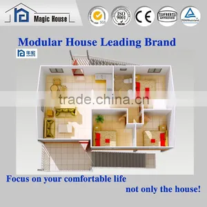High Quality China Made Prefab House With Good Performance in Wind and Earthquake Proof thumbnail-2