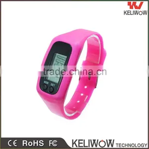 Keliwow High Quality Health Watch, Gift Silicon Watch With 3D Pedometer Calorie Watch Silicone Bracelet thumbnail-5