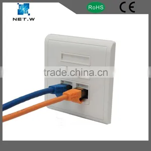 FTTh Fiber Optic Face Plate/ABS Plastic Network Faceplate/Fiber Optical Information Faceplate thumbnail-6