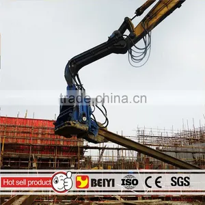 BEIYI Easy Operation Flexible Control Excavator Pile Hammer thumbnail-3
