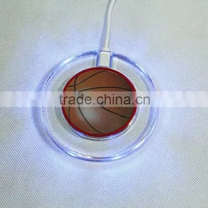 Hot Sell Basketball Pattern Smart Wirless Charger for Multiple Phones thumbnail-3