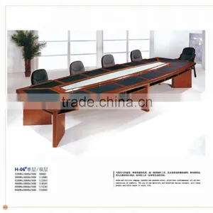 Super Huge Office Mdf Wood Luxury Conference Table Factory Sell Directly HP41 thumbnail-1