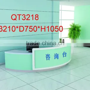 High Quality Half Round Reception Desk Factory Sell Directly QT3218 thumbnail-1