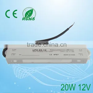 Factory Direct Sale Good Price High Quality Waterproof Led Power Supply ac dc 20w 12v LPV-20-12 thumbnail-1