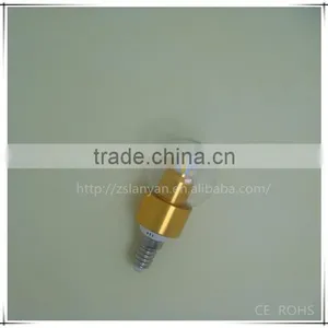 Transparent Glass 4W Led Candle Light Bulb With CE ROHS GS SSA thumbnail-4