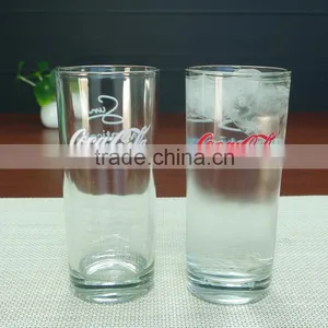 FDA SGS Certificate Hot Sales And Change Colored Coca Glass Cups thumbnail-1