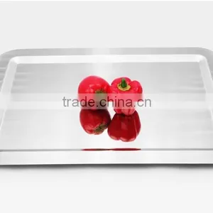 New Products of Gold Rim Stainless Steel Mirror Polishing Dinner Plates for Weddings thumbnail-5