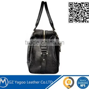 2016 Black Python Leather Women Bags thumbnail-5