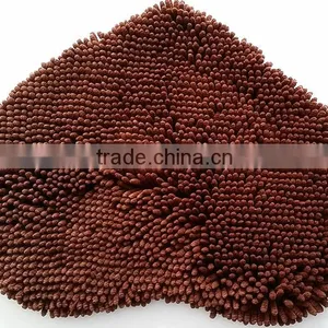 NEW Anti Slip Back Microfiber Chenille Carpet,microfiber Bath Mat / Chenille Mat-QINYI thumbnail-5