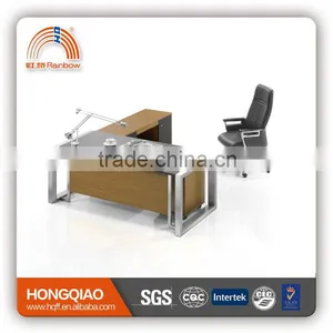 DT-11 Modern New Design Office Desk Frame Office Table Executive Desk Stainless Steel Frame Executive Desk thumbnail-1