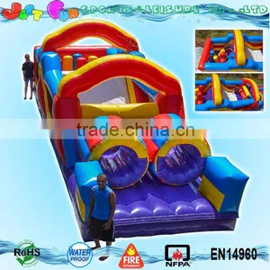 33ft Monster Adult Inflatable Obstacle Course for Sale Supplier's Choice thumbnail-1
