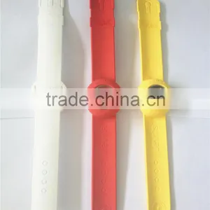 White Men Wristwatches Quartz Slap Watch for Man Silicone Interchangeable thumbnail-3