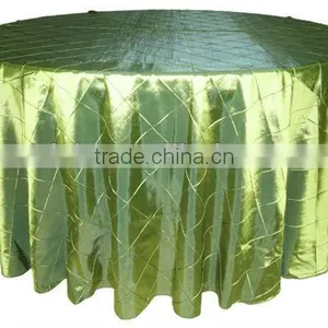 Cheap and Superb Taffeta Pintuck Tablecloth (4'' Square) , Outdoor Tablecloth,Hotel/Banquet Table Cover thumbnail-1