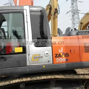 Used HITACHI ZX200-3G Excavator Made In Japan For Sale thumbnail-1