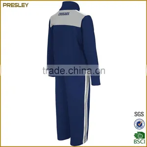 New OEM Cheap Sublimation/printing/embroidery Logo for Custom Design Polyester School Tracksuit for Student thumbnail-2