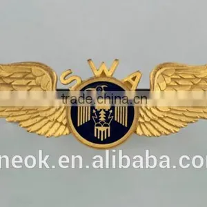 Super Quality Professional Design Best Selling Pilot Wing Badges thumbnail-1
