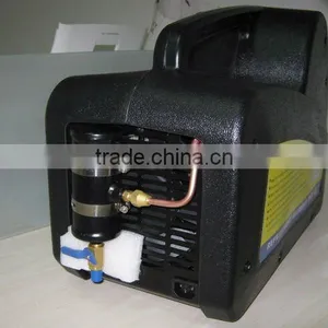 RECO520S Portable Twin-piston Type R22 R134 Auto Refrigerant Recovery Recycling Machine / Unit Car Air Condition Service Machine thumbnail-2
