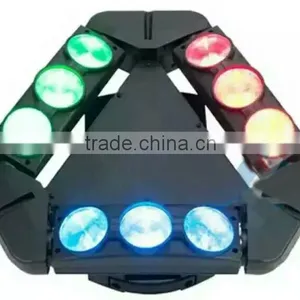 9*12W RGBW 4 In1 LED Led Beam Moving Head Spider Light thumbnail-4