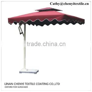 600D Plain Dyed 100% Polyester Material Pu Coated Oxford Fabric Supplier's Choice thumbnail-1