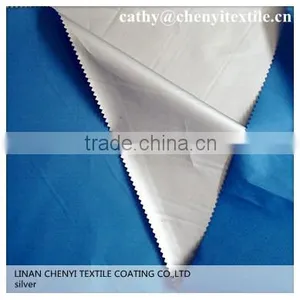 Hangzhou Supplier Textile Silver Coated Waterproof Fabric for Umbrella thumbnail-4