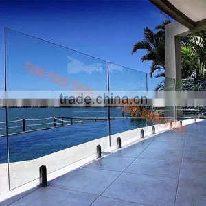 Framless Glass Spigot for Outdoor Swimming Pool Balustrades thumbnail-1
