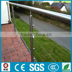 Chinese Outdoor Stainless Steel Wire Baluster System Factory thumbnail-3