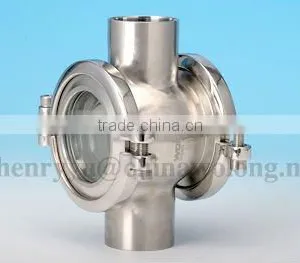 Stainless Steel Sanitary Tank Sight Glass 304 316al thumbnail-1