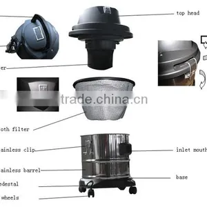 Deep Cleaning Shop Vac Soil&liquid Wet and Dry Vacuum Cleaner Cyclone Carpet Cleaner Vacum Cleaner thumbnail-2