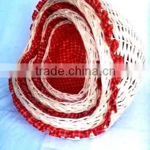 Hot Sale High Quality Heart Shaped Wicker Baskets thumbnail-1